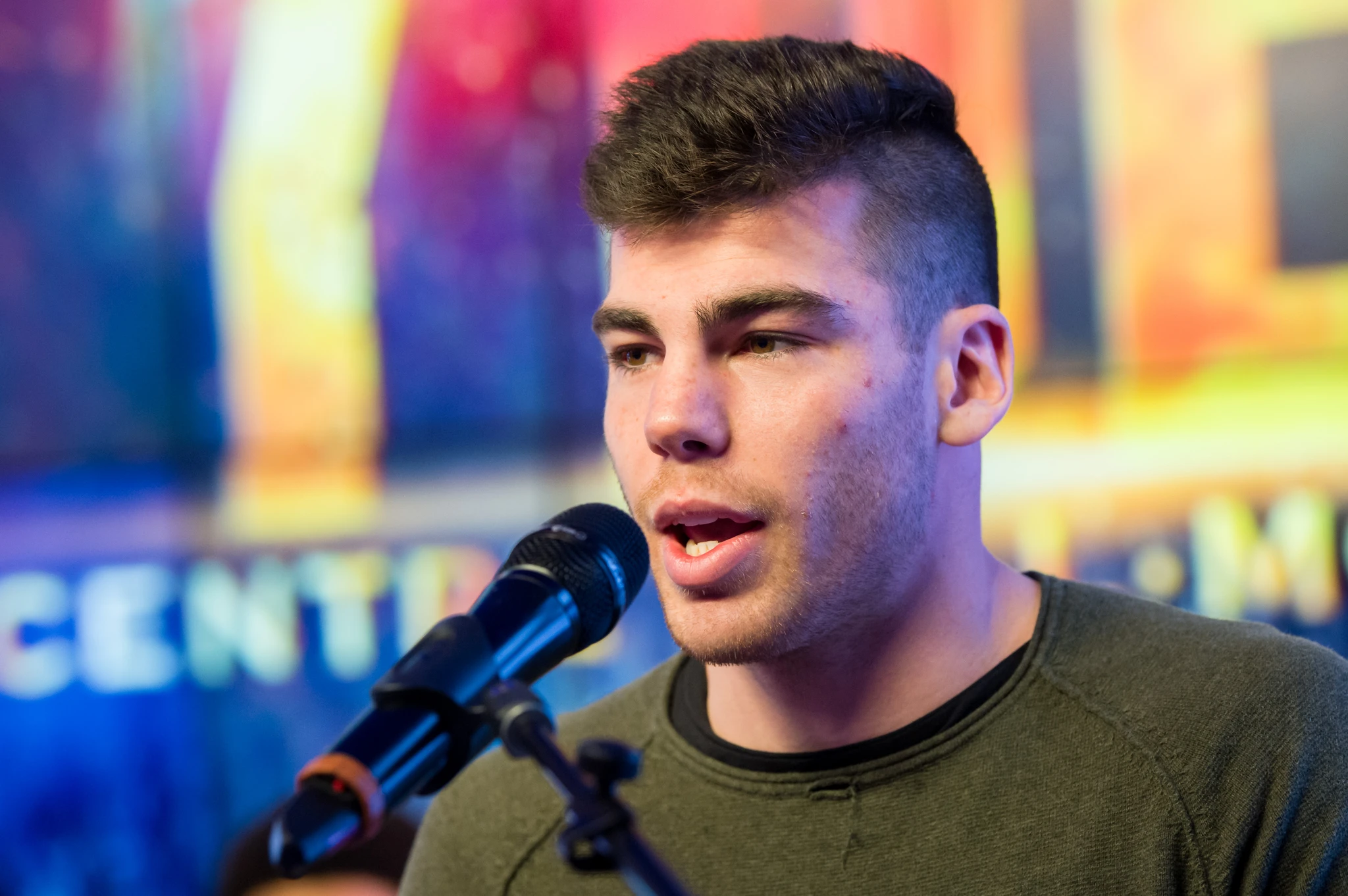 Raphaël Courchesne au Centre Bell 7 ans après Michael Gadbois